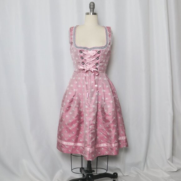 New floral embroidered dirndl dress - Picture 2 of 4